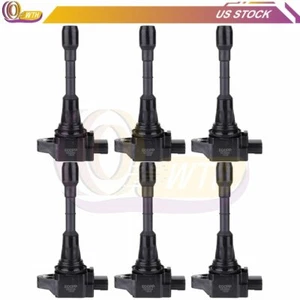 Set of 6 Ignition Coils Fit For 2013 2014 Nissan Pathfinder Quest Murano UF550 - Picture 1 of 9