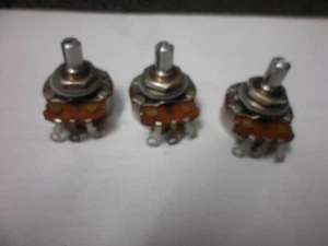 Vintage 1966 Fender Stratocaster Pots 250K Potentiometers matched set pots - Picture 1 of 2