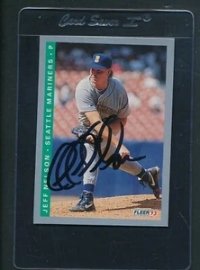 1993 Fleer #311 Jeff Nelson Mariners Signed Auto *E7522 - Picture 1 of 1