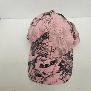 Lynch Pink Camouflage Adjustable Strapback Blank Hat, Add Own Logo, New - Picture 1 of 5