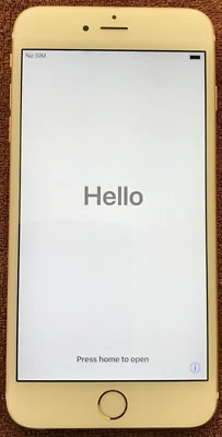 iPhone 6S 128GB Gold with Warranty as New. Unlocked - image 1 of 2