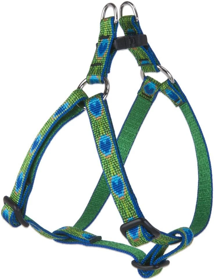 Arnés para perros pequeños LupinePet Originals 1/2" plumas cola 12-18" Foto 1 de 1