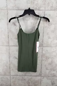 Adjustable Fitted Spaghetti Strap Cami Tank Top Undershirt Time & Tru Size XS - Picture 1 of 6