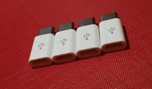 🔥Lot 4pc Micro USB to USB 3.1 Type C Converter Charger Adapter Android Phone🔥 - Picture 1 of 3