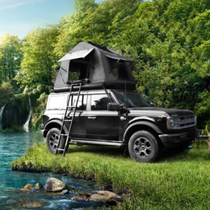 Outdoor Portable Car Pop-Out Camping Roof Tent Foldable Inflatable Roof Top Tent - Picture 1 of 22