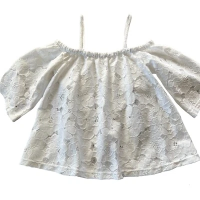 Jack By BB Dakota Oregano Lace Top in White Size XS NWT - Image 1 of 4