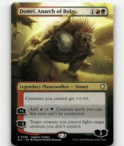MTG Domri, Anarch of Bolas (Borderless) #98 - Commander: Bloomburrow - Picture 1 of 1