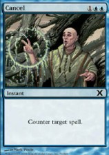 CANCEL FOIL X4 4 4X 10th Edition MTG Magic the Gathering Cards DJMagic