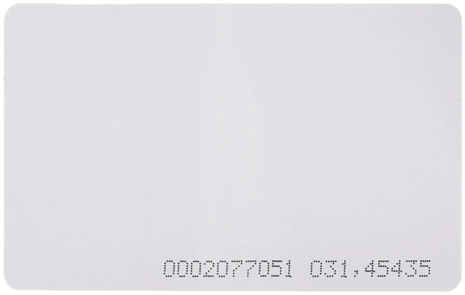 RFID Ausweis Karte für Zeiterfassung Safescan Timemoto ELV Timemaster ANVIZ