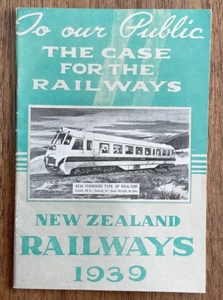 1939 New Zealand Railways Information Booklet Operations Services - Bild 1 von 4