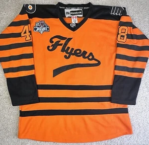 Maglia Daniel Briere Philadelphia Flyers Reebok 2012 classica invernale NHL - taglia 48 - Foto 1 di 12