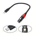 Reliable Performance USB C Microphone Audio Cable for Canon XLR Connection