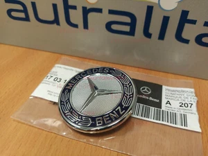GENUINE Front Hood Emblem Badge Logo MERCEDES CLK CLS E GL GLK ML SL 2078170316 - Picture 1 of 4