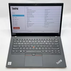 Lenovo ThinkPad T14 Laptop Intel i5 10310U 1,70GHZ 14" FHD 8GB OHNE HDD Computrace - Bild 1 von 11