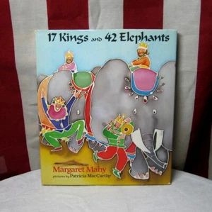 MARGARET MAHY autograph 17 Kings and 42 Elephants book 1987 hand-signed w/ art - Picture 1 of 5