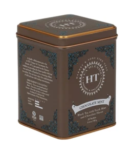 Harney and Sons Chocolate Mint, Flavored Black Tea - 20 Sachets per Tin - Picture 1 of 12