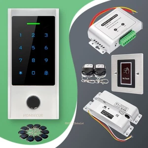 HOMSECUR APP WLAN Codeschloss Zutrittskontrolle Electrisches Türöffner NC Mode - Bild 1 von 11