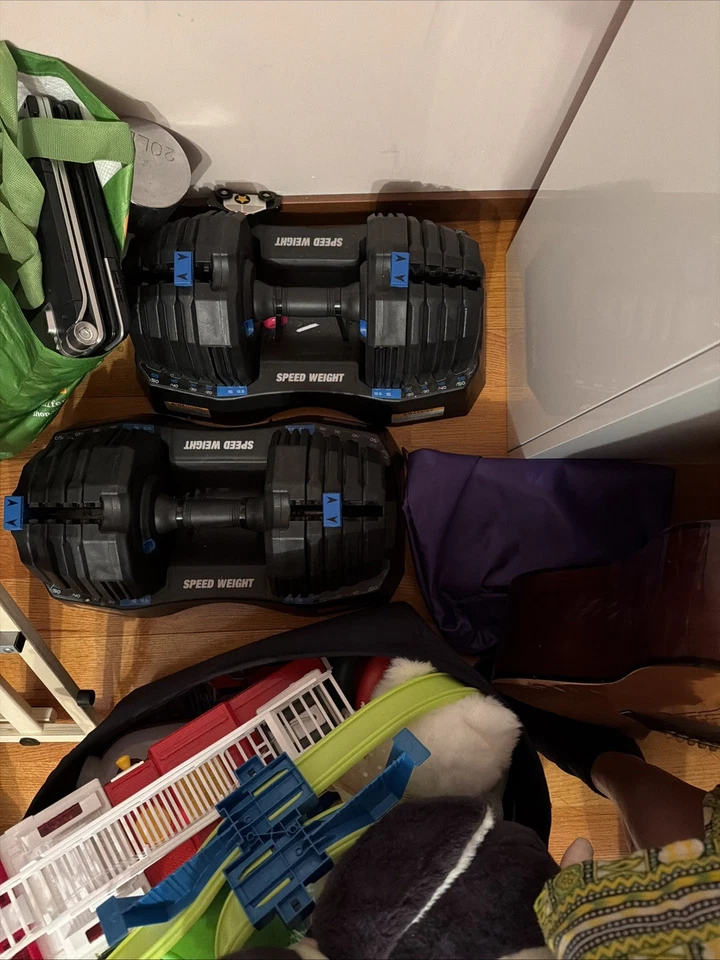 Mancuerna ajustable NordicTrack velocidad peso 55 lb 12,5-55 lb mancuerna nueva Foto 1 de 2