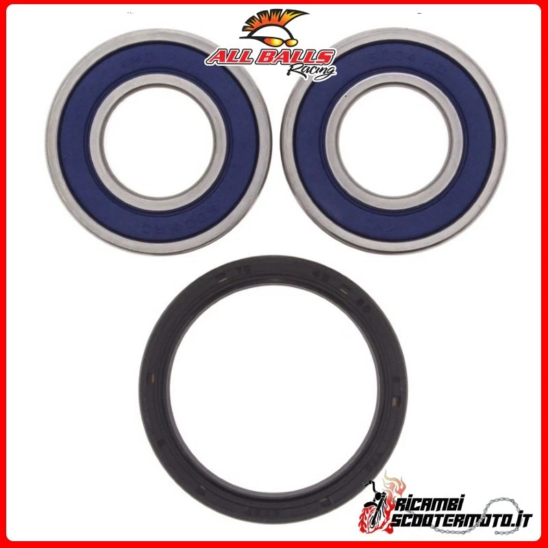 JUEGO DE COJINETES DE RUEDA DELANTERA All Balls Husqvarna WXC 360 1995 25-1417#84 Foto 1 de 1