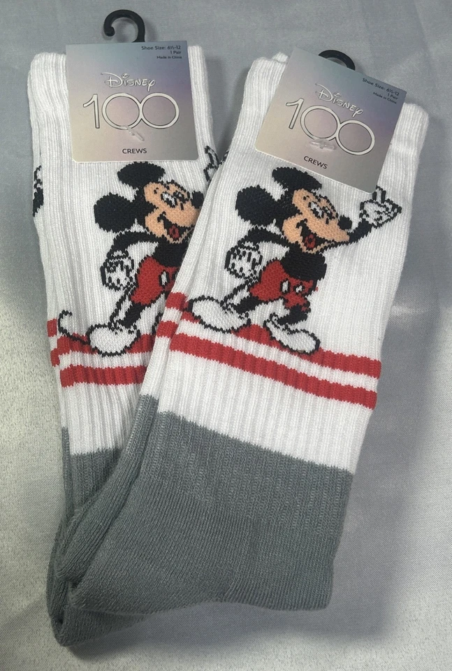Mickey Mouse Socks from Disney 100 Event/Promotion. with tags