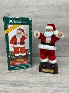 Torciendo Santa Claus Aplaude Tus Manos Bailando Musical Navidad 13" Recorta un Hogar - Imagen 1 de 12