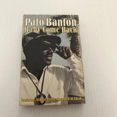 Pato Banton ‎- Baby Come Back - UK 1994 Virgin VSC 1522 Cassette Tape Single - Image 1 of 4