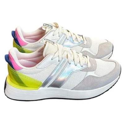 Keds Tiasa Sneakers Women's 7 Cream Gray Lace Up Shoes - Image 1 of 4