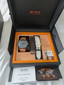 Mido Special Edition Multifort Horween M032.607.36.050.99 - Picture 1 of 11