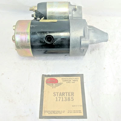 Arranque Wheeler 171385 remanufacturado para Dodge Mitsubishi M3T25781 8T 12V CW Foto 1 de 4