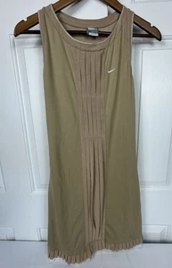 Vestido Tenis Nike Maria Sharapova Dri-Fit Beige Talla Mediana - Imagen 1 de 8