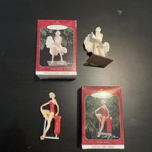 1998, 99 Hallmark Marilyn Monroe Keepsake Ornament Collector's Series (2 Set) - Picture 1 of 7