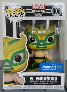 Funko Pop! Marvel Lucha Libre EL ENGANOSO (Loki) Walmart Exclusive - Picture 1 of 6