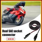 1M Motorbike Quick Disconnect Wire 2 Pin Motorcycles Battery SAE Connector Cable