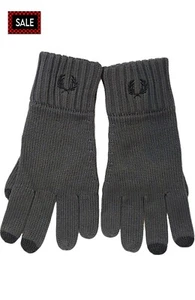 GUANTES CORONA LAUREL FRED PERRY GUNMETAL TALLA GRANDE PRECIO DE VENTA SUGERIDO POR EL FABRICANTE 50 £ - Imagen 1 de 10