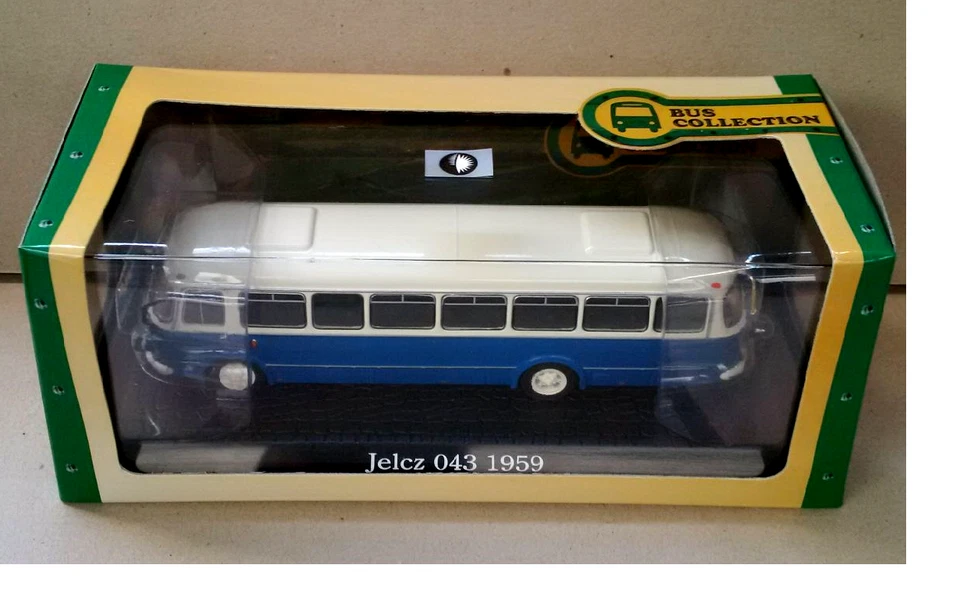   DIE CAST BUS  JELCZ 043 - 1959 SCALA 1/72 EDITIONS ATLAS  [132] - Immagine 1 di 1