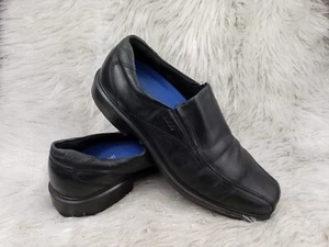 ECCO schwarze Leder Slipper Freizeitschuhe EUR Größe 46 - Bild 1 von 6