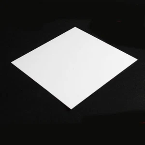 White Polytetrafluoroethylene PTFE Virgin Sheet 1 ±10% x 250 x 250mm - Picture 1 of 4