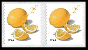 US 5256 Meyer Lemons 2c coil pair MNH 2018 - Picture 1 of 1