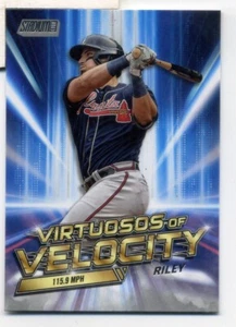 2023 Topps Stadium Club AUSTIN RILEY Virtuosos of Velocity #VV-18 Atlanta Braves - Picture 1 of 2