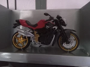 New Ray Modell Motorrad 1:12, MV Augusta Brutale, rot, Top, OVP, 17 cm - Bild 1 von 3