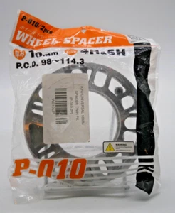 KYO-EI Wheel Spacers (10mm, Pair) P-010-2 Pieces 10MM Untested - Picture 1 of 7