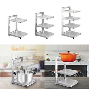 Kitchen Shelf Rack, Heavy Duty Reusable Kitchen Organization Storage, Pan - Picture 1 of 17