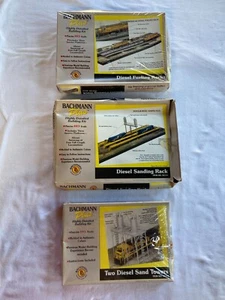 Bachmann Two Diesel Sand Towers(35114), Fueling Rack(35112) & Sanding Rack(35113 - Picture 1 of 4