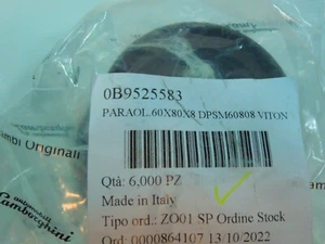2002-2010 LAMBORGHINI MURCIELAGO SEAL AXLE DIFF OIL SEAL 0B9525583 OEM NEW - Picture 1 of 5