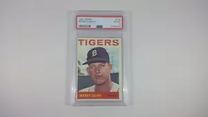 Tarjeta de béisbol Mickey Lolich 1964 Topps #128 Tigers clasificada PSA 4 - Imagen 1 de 2