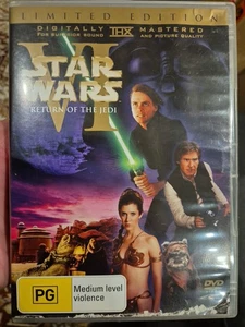 STAR WARS DVD RETURN OF THE JEDI ORIGINAL THEATRICAL VERSION LIMITED EDITION VI. - Picture 1 of 3
