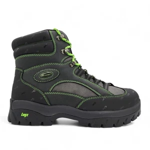 Lugz x Psychworld Ridgeline Chukka Boots Men 12 Black & Green Lace Up NEW in Box - Picture 1 of 14