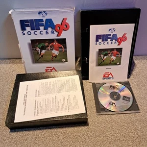 FIFA Soccer 96 Big Box PC Game SEE CONDITION Complete Football Manuals Retro - Picture 1 of 4