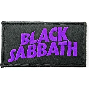 Authentischer Black Sabbath gewelltes Logo gewebter Bügelbild Patch NEU - Bild 1 von 1