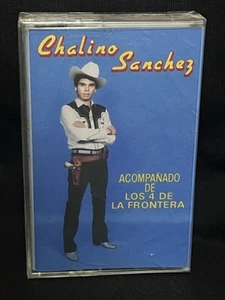 Chalino Sanchez Acompañado De Los 4 De La Frontera Cassete Blanco”RARO”No Label - Picture 1 of 9